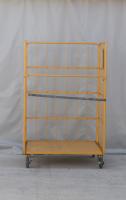 【販売終了】【中古】カゴ台車　W1100×D1000×H1700　床板鉄製　カラー混在