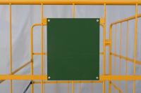 【販売終了】【中古】カゴ台車　W1100×D1000×H1700　床板鉄製　カラー混在