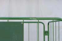 【販売終了】【中古】カゴ台車　W1100×D1100×H1700　床板鉄製【限定1台！】