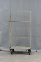 【販売終了】【中古】カゴ台車　W850×D650×H1700　床板鉄製【限定1台！】