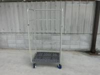【販売終了】【中古】カゴ台車　W900×D650×H1700【限定1台！】