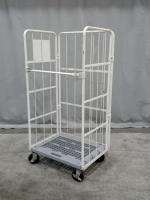 【販売終了】【中古】カゴ台車　W850×D650×H1700　カラー混在