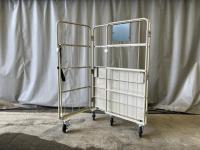 【販売終了】【GJサンクスセール品】【中古美品】カゴ台車　W1100×D800×H1700