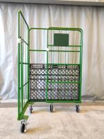 【販売終了】【美品中古】カゴ台車　W1100×D800×H1700【限定1台！】