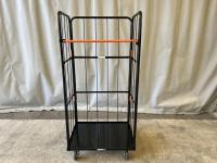 【販売終了】【美品中古】カゴ台車W800×D600×H1700　THT-1LCハイテナー軽量型　トラスコ中山製