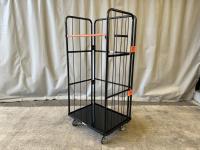 【販売終了】【美品中古】カゴ台車W800×D600×H1700　THT-1LCハイテナー軽量型　トラスコ中山製