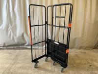 【販売終了】【美品中古】カゴ台車W800×D600×H1700　THT-1LCハイテナー軽量型　トラスコ中山製