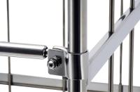 【新品】ステンレス製カゴ台車【複数サイズあり】