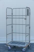 【販売終了】【中古】カゴ台車　W800×D600×H1700　ワコーパレット製【限定1台】