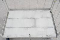 【販売終了】【中古】カゴ台車　W940×D645×H1700　床板鉄製　ワコーパレット製