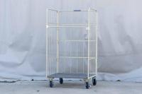 【販売終了】【美品中古】カゴ台車　W950×D800×H1700　ワコーパレット製