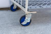 【販売終了】【美品中古】カゴ台車　W950×D800×H1700　ワコーパレット製