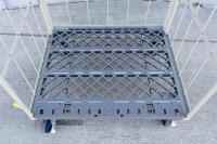 【販売終了】【美品中古】カゴ台車　W950×D800×H1700　ワコーパレット製