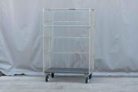 【販売終了】【美品中古】カゴ台車　W1100×D800×H1700　ワコーパレット製
