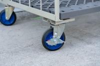 【販売終了】【美品中古】カゴ台車　W1100×D800×H1700　ワコーパレット製