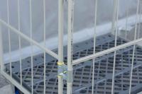 【販売終了】【美品中古】カゴ台車　W1100×D800×H1700　ワコーパレット製