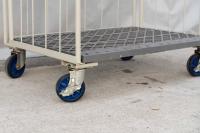 【販売終了】【美品中古】カゴ台車　W1100×D800×H1700　ワコーパレット製