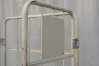 【販売終了】【中古】カゴ台車　W850×D600×H1700　ワコーパレット製　2輪自在固定変換仕様キャスター