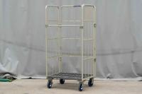 【販売終了】【中古】カゴ台車　W850×D650×H1700　ワコーパレット製