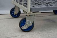 【販売終了】【中古】カゴ台車　W850×D650×H1700　ワコーパレット製