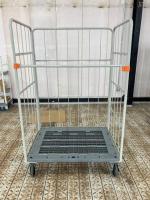 【販売終了】【中古】カゴ台車　W1100×D800×H1700　メーカー混在・仕様混在