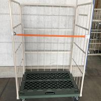 【販売終了】【中古】カゴ台車　W1100×D800×H1700　メーカー混在・仕様混在