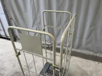 【販売終了】【美品中古】カゴ台車　W850×D650×H1700　ワコーパレット製