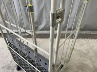 【販売終了】【美品中古】カゴ台車　W850×D650×H1700　ワコーパレット製