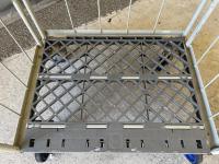 【販売終了】【中古】カゴ台車　W850×D650×H1700　ワコーパレット製【訳アリ品】