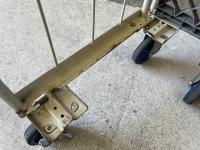 【販売終了】【中古】カゴ台車　W850×D650×H1700　ワコーパレット製【訳アリ品】