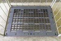 【販売終了】【GJサンクスセール品】【中古】カゴ台車　アイボリー　W1100×D800×H1700　仕様混在