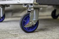 【販売終了】【GJサンクスセール品】【中古】カゴ台車　アイボリー　W1100×D800×H1700　仕様混在