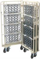 【新品】カゴ台車　コンビテナー静かタイプ　LRC21-R60　W850×D650×H1700【静音】