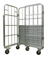 【新品】カゴ台車　アルミ製コンビテナー　LRC80-AL　W1112×D818×H1700