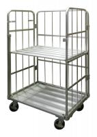 【新品】カゴ台車　アルミ製コンビテナー　LRC80-AL　W1112×D818×H1700