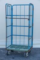 【販売終了】【中古】カゴ台車　W800×D600×H1700　ヤマト・インダストリー製【限定1台】