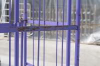 【販売終了】【中古】カゴ台車　W850×D650×H1700　ヤマト・インダストリー製【千葉デポ出荷】