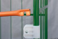 【販売終了】【美品中古】カゴ台車　W1100×D800×H1700　ヤマト・インダストリー製【メーカー統一 仕様2種混在】