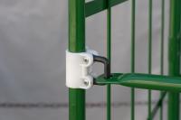 【販売終了】【美品中古】カゴ台車　W1100×D800×H1700　ヤマト・インダストリー製【メーカー統一 仕様2種混在】