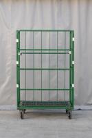 【販売終了】【中古】カゴ台車　W1100×D800×H1700　ヤマト・インダストリー製　カラー混在