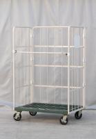 【販売終了】【中古】カゴ台車　W1100×D800×H1700　ヤマト・インダストリー製　カラー混在