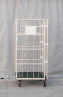 【販売終了】【中古】カゴ台車　W1100×D800×H1700　ヤマト・インダストリー製　カラー混在