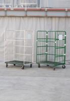 【販売終了】【中古】カゴ台車　W1100×D800×H1700　ヤマト・インダストリー製　カラー混在