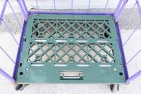 【販売終了】【中古】カゴ台車　W850×D650×H1700　ヤマト・インダストリー製