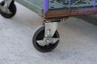 【販売終了】【中古】カゴ台車　W850×D650×H1700　ヤマト・インダストリー製