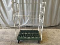 【販売終了】【中古】カゴ台車　W1100×D800×H1700　ヤマト・インダストリー製【メーカー統一 仕様2種混在】