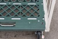 【販売終了】【アウトレット品】カゴ台車　コンビテナー　LRC60-PI(OL)　W850×D650×H1700