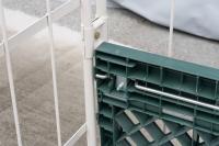 【販売終了】【アウトレット品】カゴ台車　コンビテナー　LRC60-PI(OL)　W850×D650×H1700