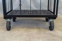 【新品】カゴ台車用タフキャスター1台分セット