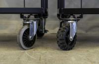 【新品】カゴ台車用タフキャスター1台分セット